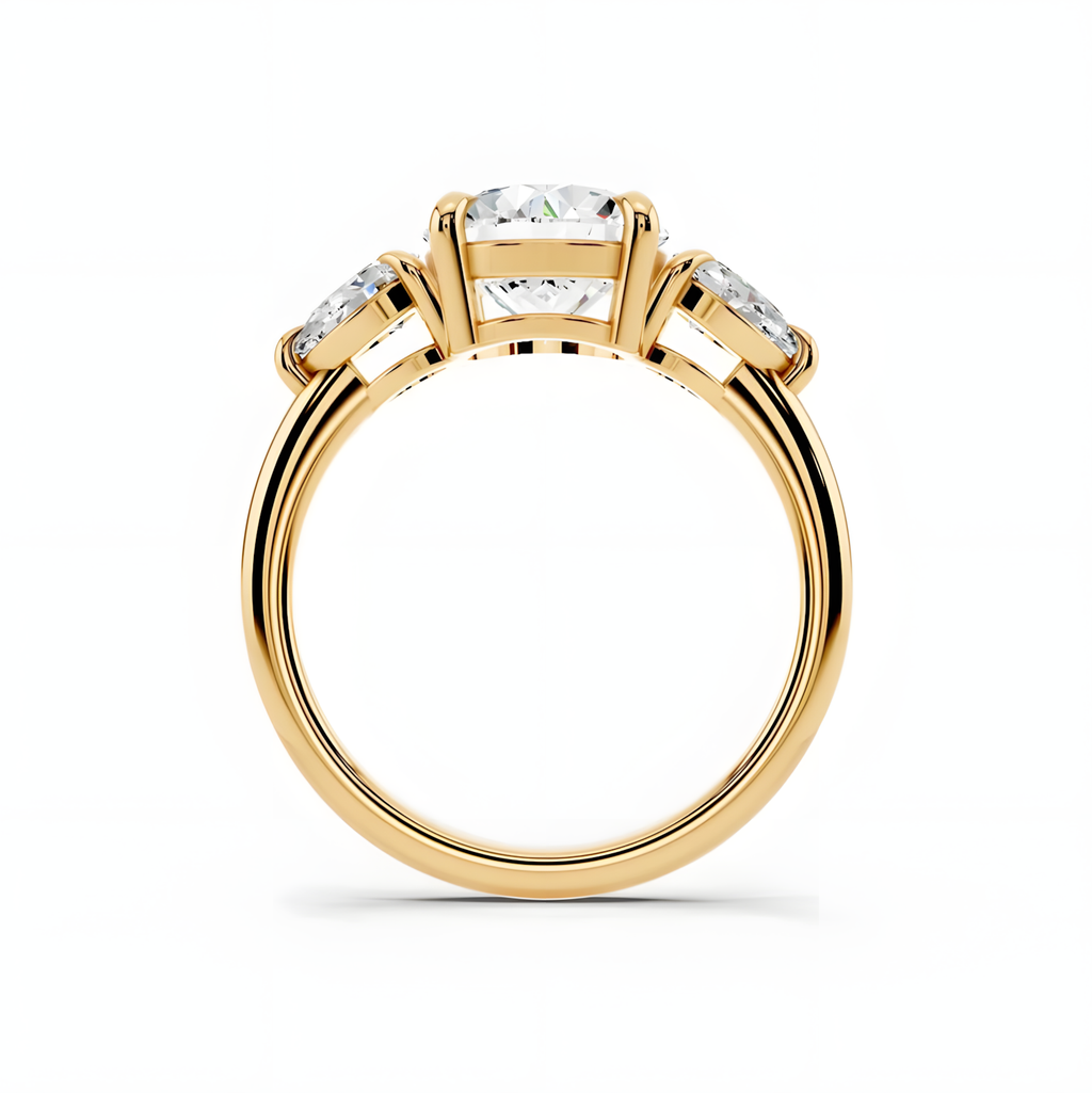 Oria Round Trinity Ring