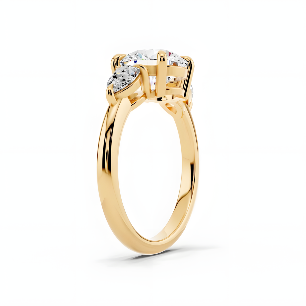 Oria Round Trinity Ring
