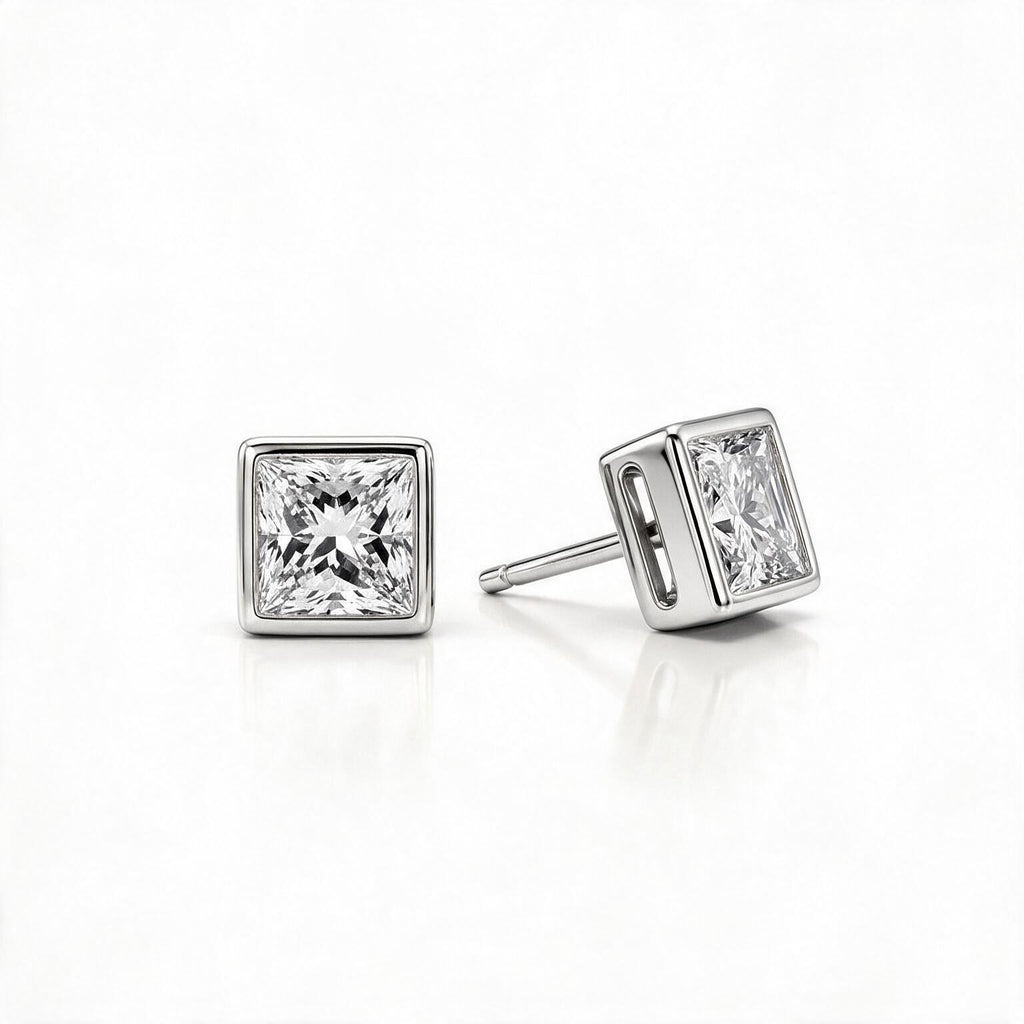 Aure Square Studs