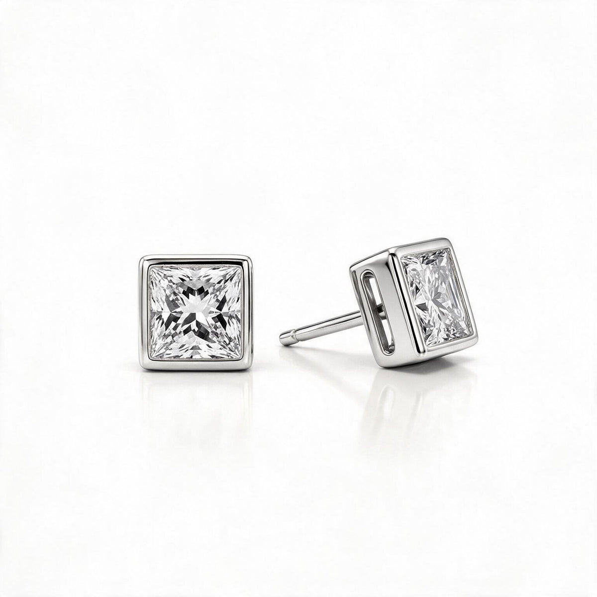 Aure Square Studs
