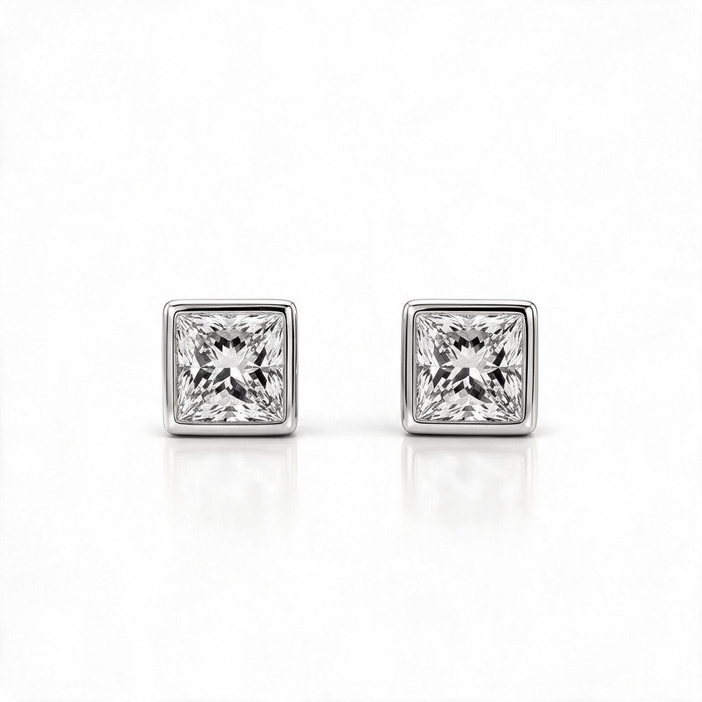 Aure Square Studs