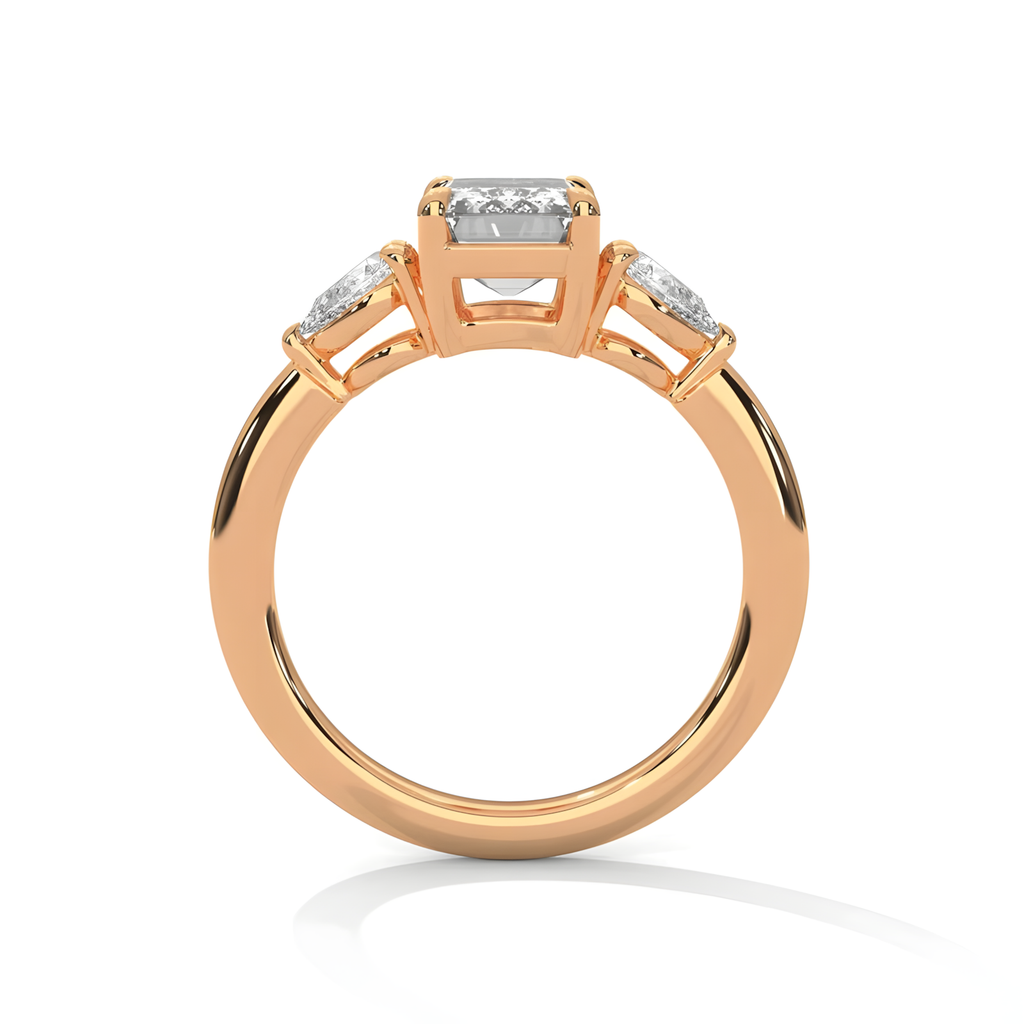 Veyra Emerald Trinity Ring