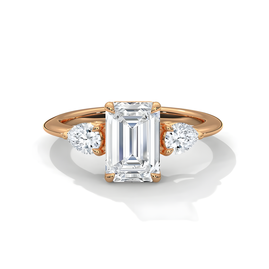 Veyra Emerald Trinity Ring