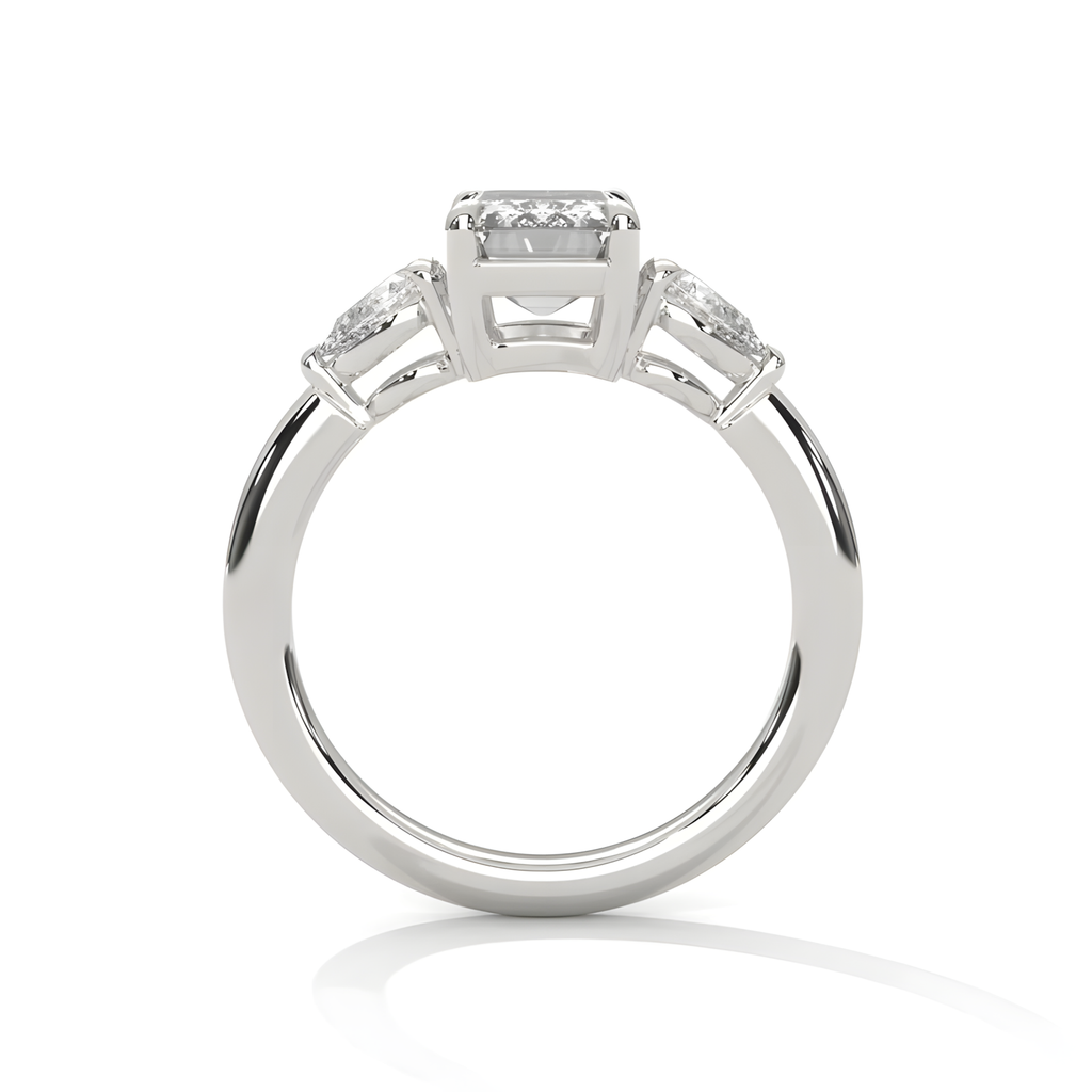 Veyra Emerald Trinity Ring