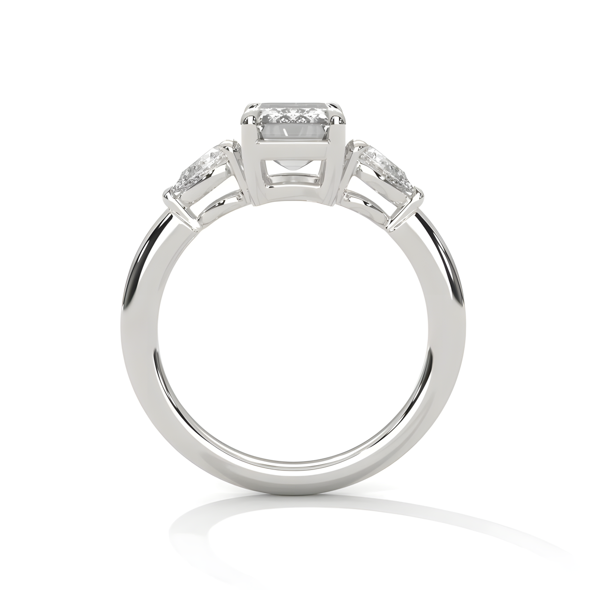 Veyra Emerald Trinity Ring