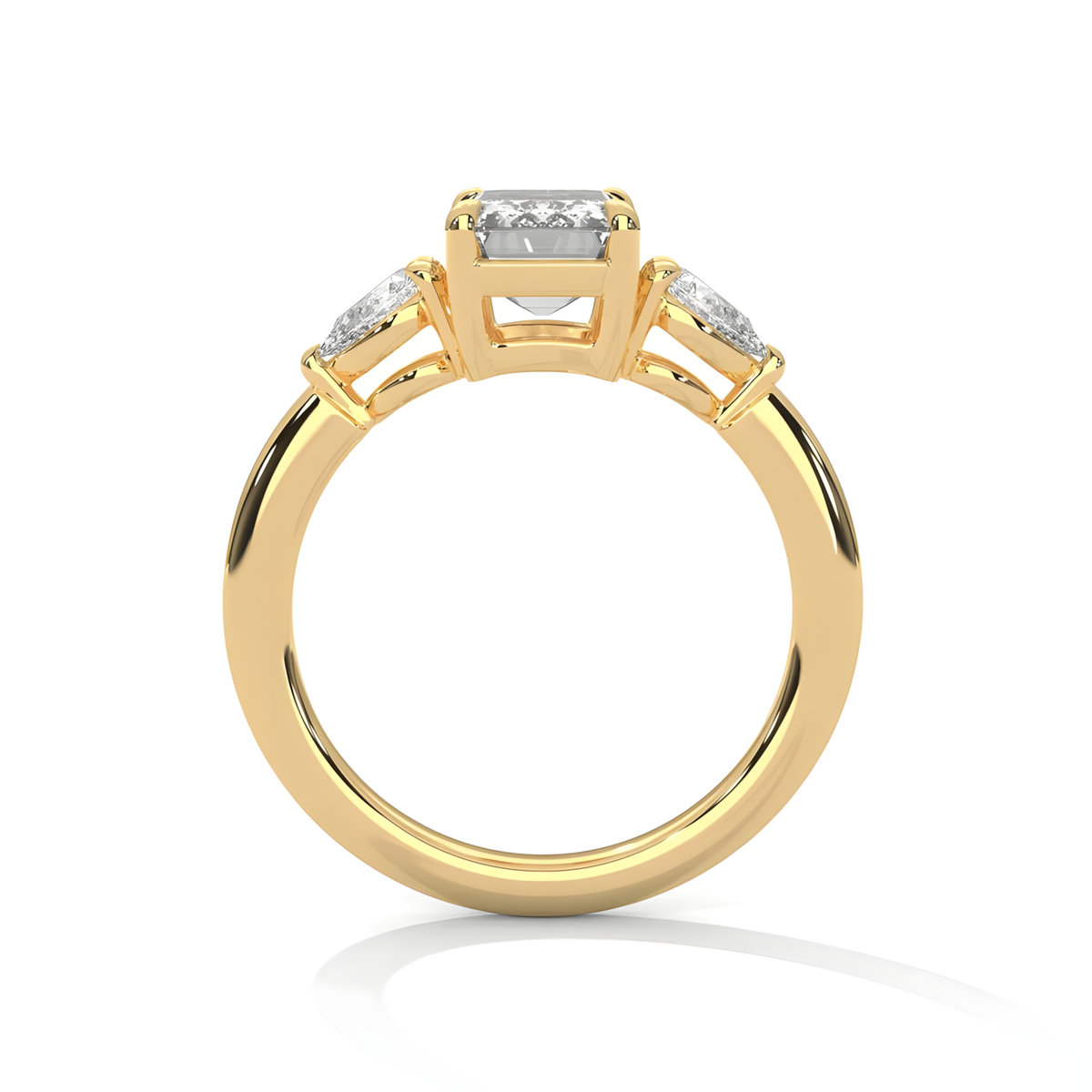 Veyra Emerald Trinity Ring