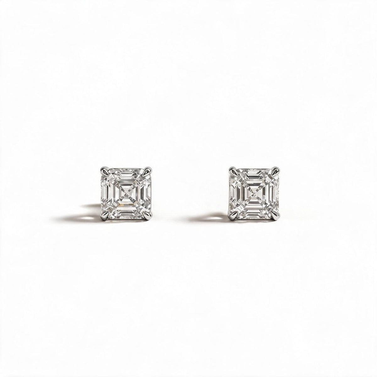 Avera Asscher Studs