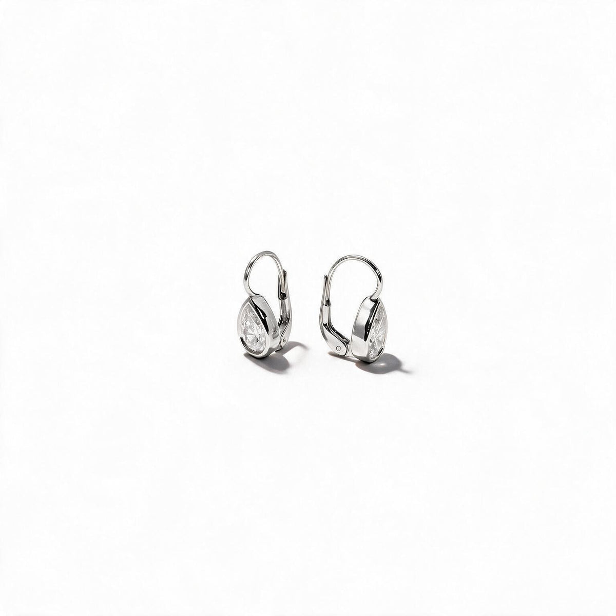 Elara Pear Bezel Drops