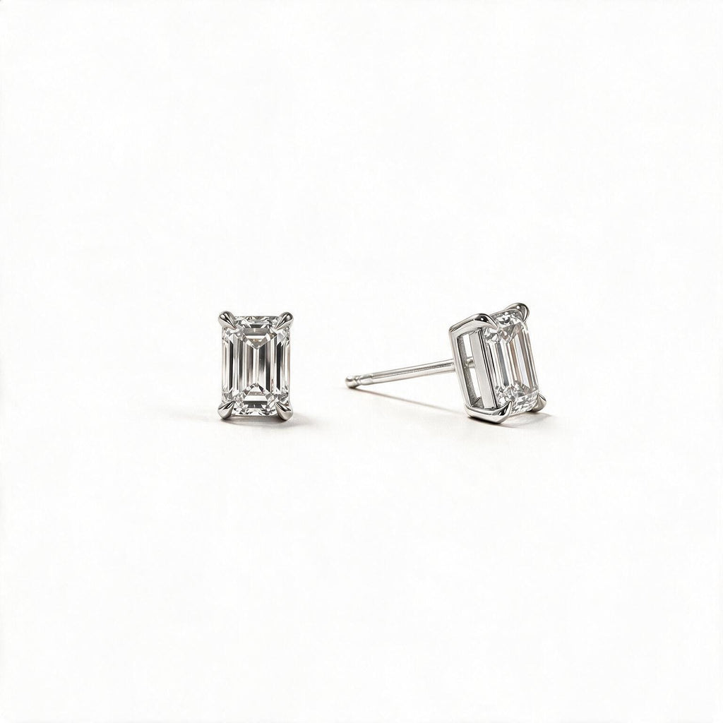 Veyra Emerald Studs