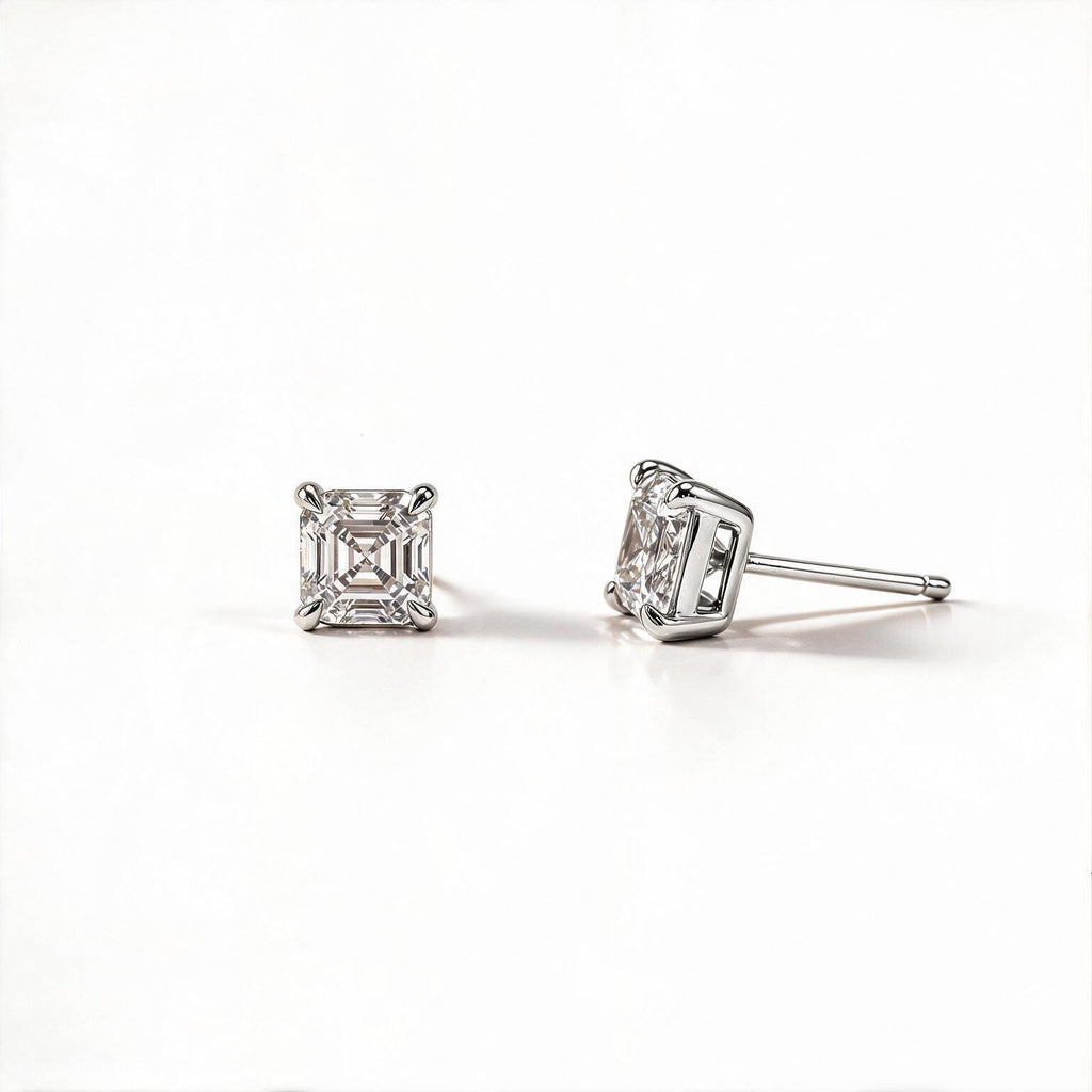 Avera Asscher Studs