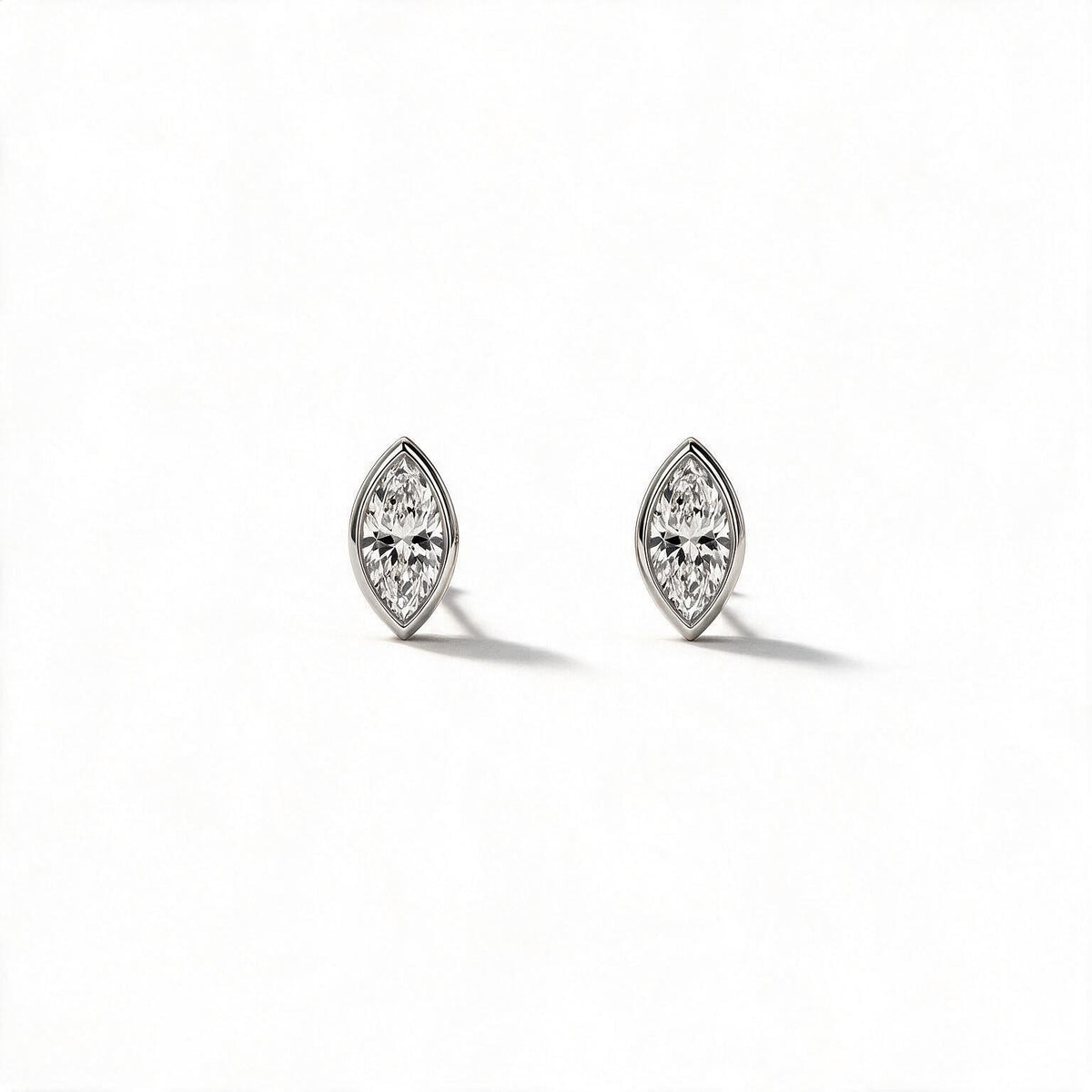 Vela Marquise Studs.