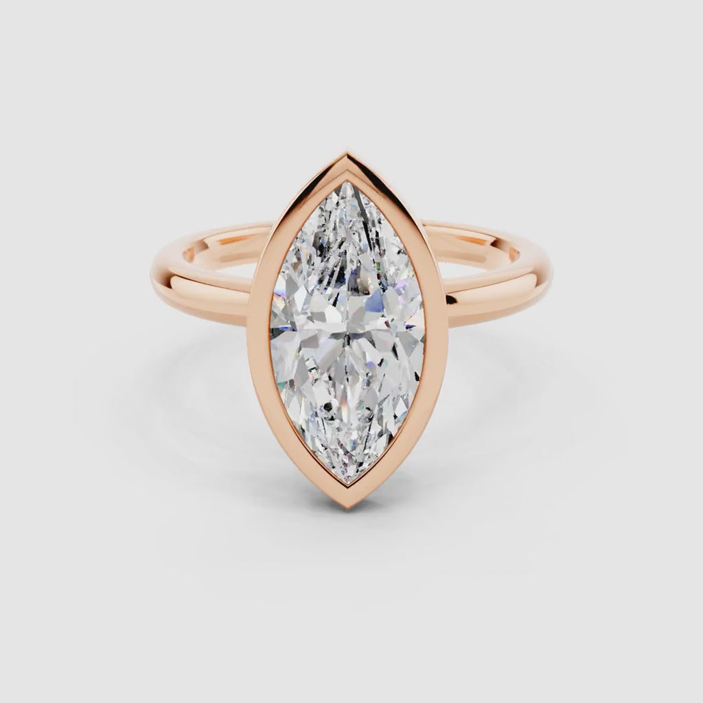 Solea Marquise Frame Ring