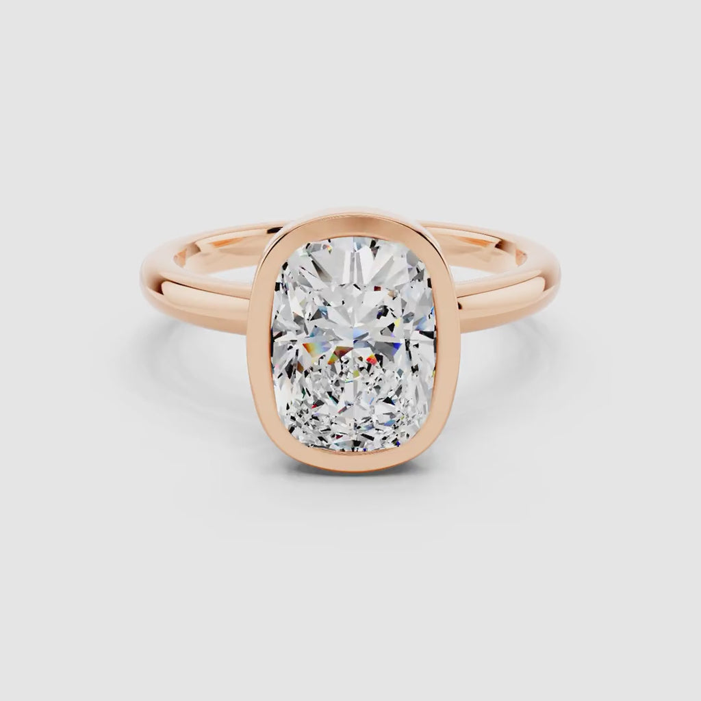 Aurelia Elongated Cushion Frame Ring