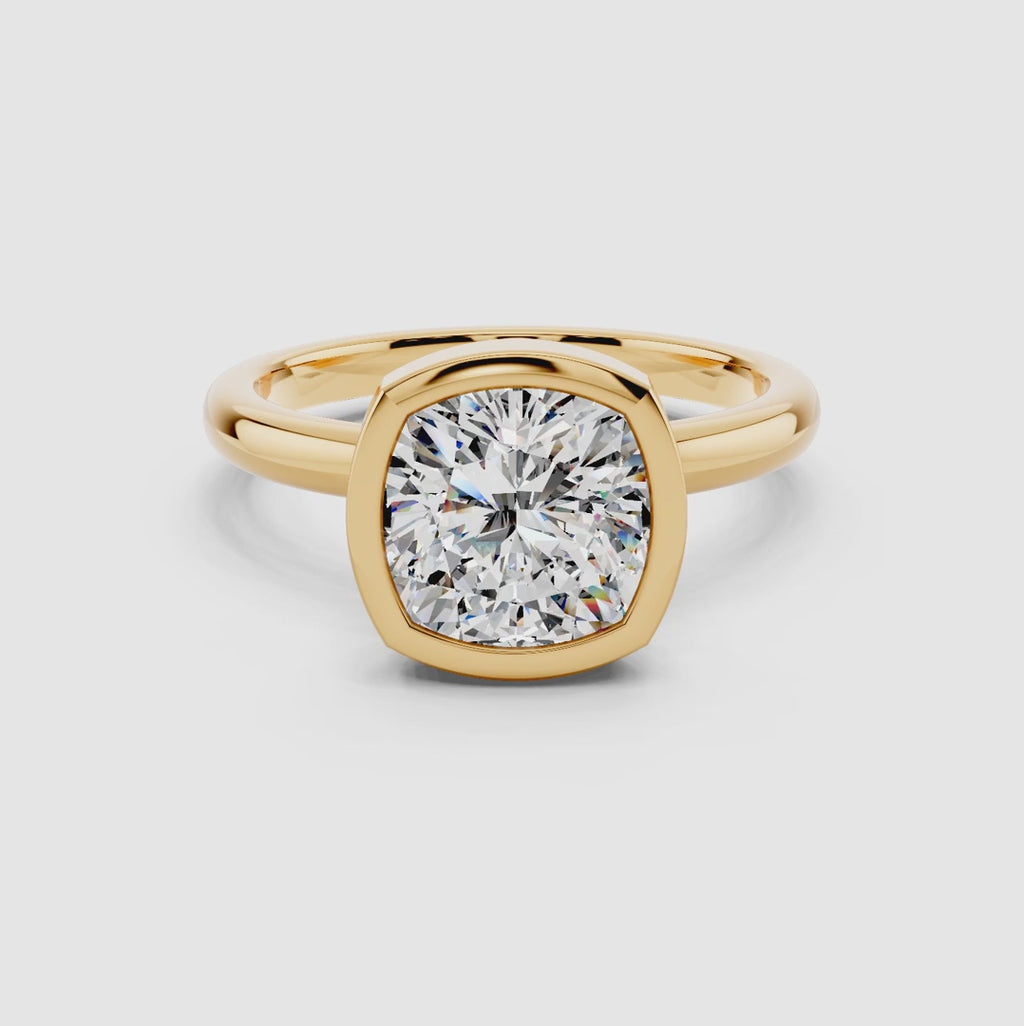 Liora Cushion Frame Ring