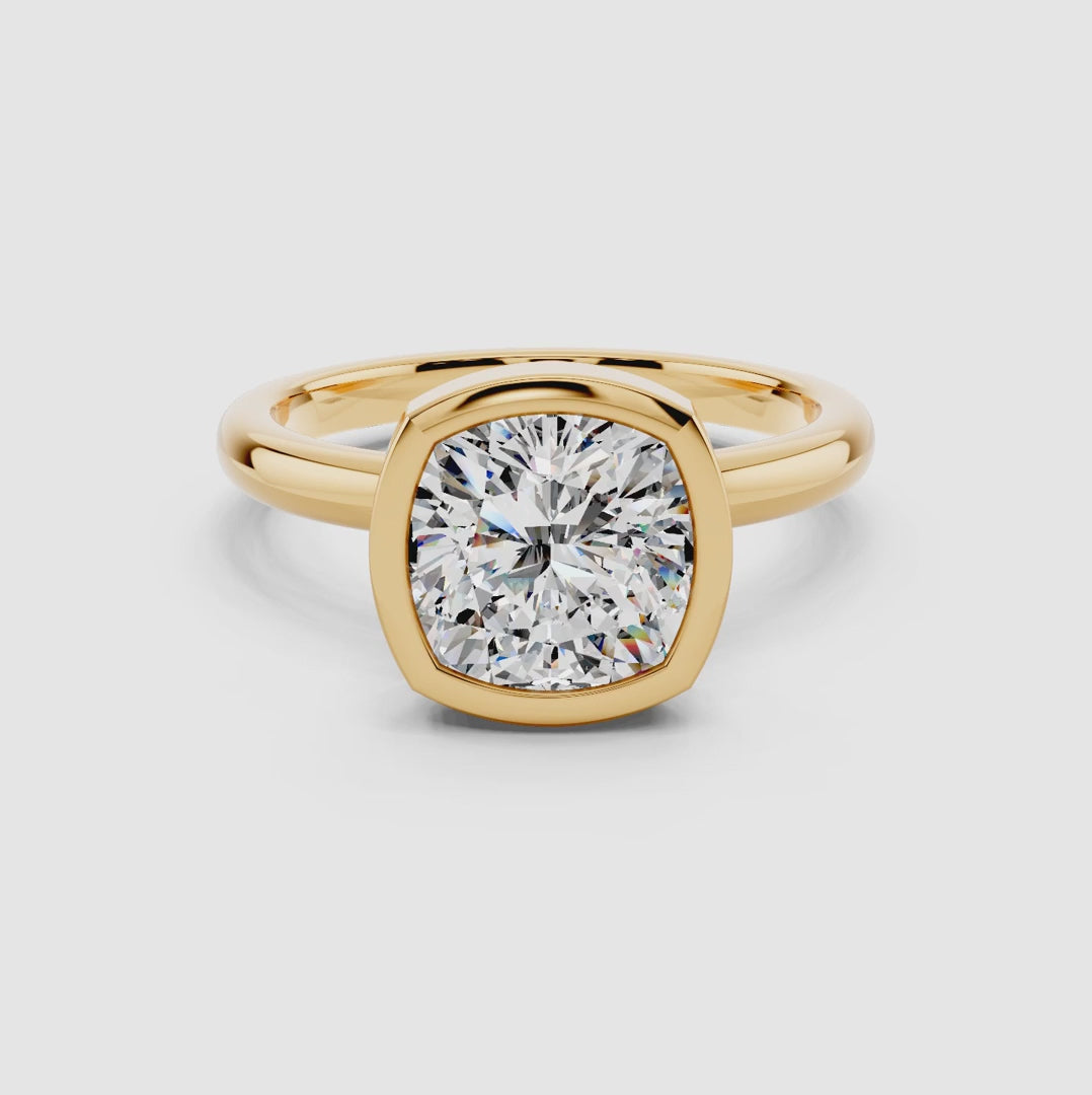 Liora Cushion Frame Ring