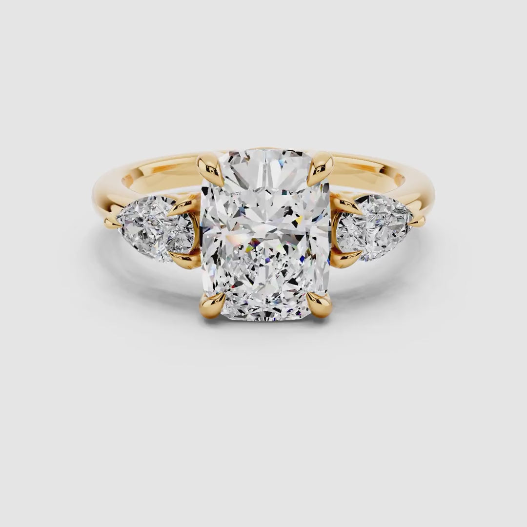 Aurelia Radiant Trinity Ring