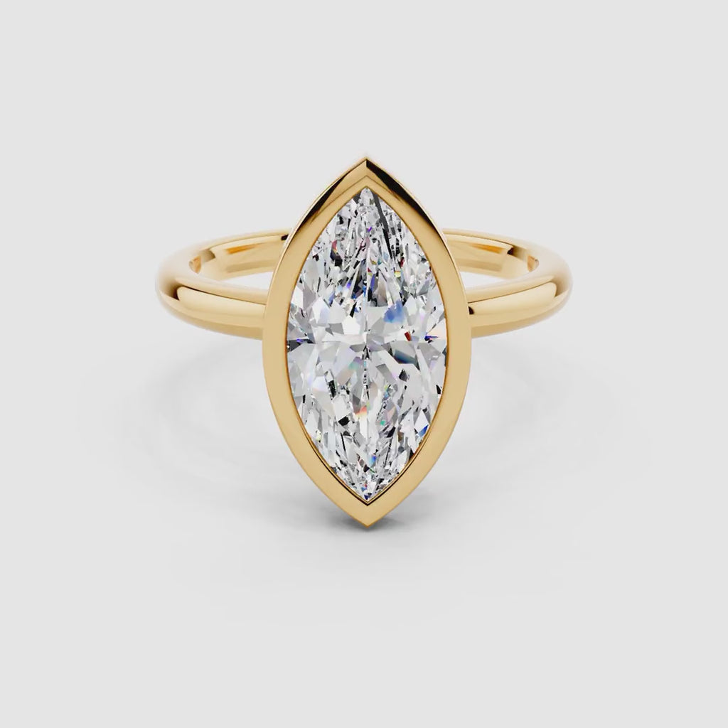 Solea Marquise Frame Ring
