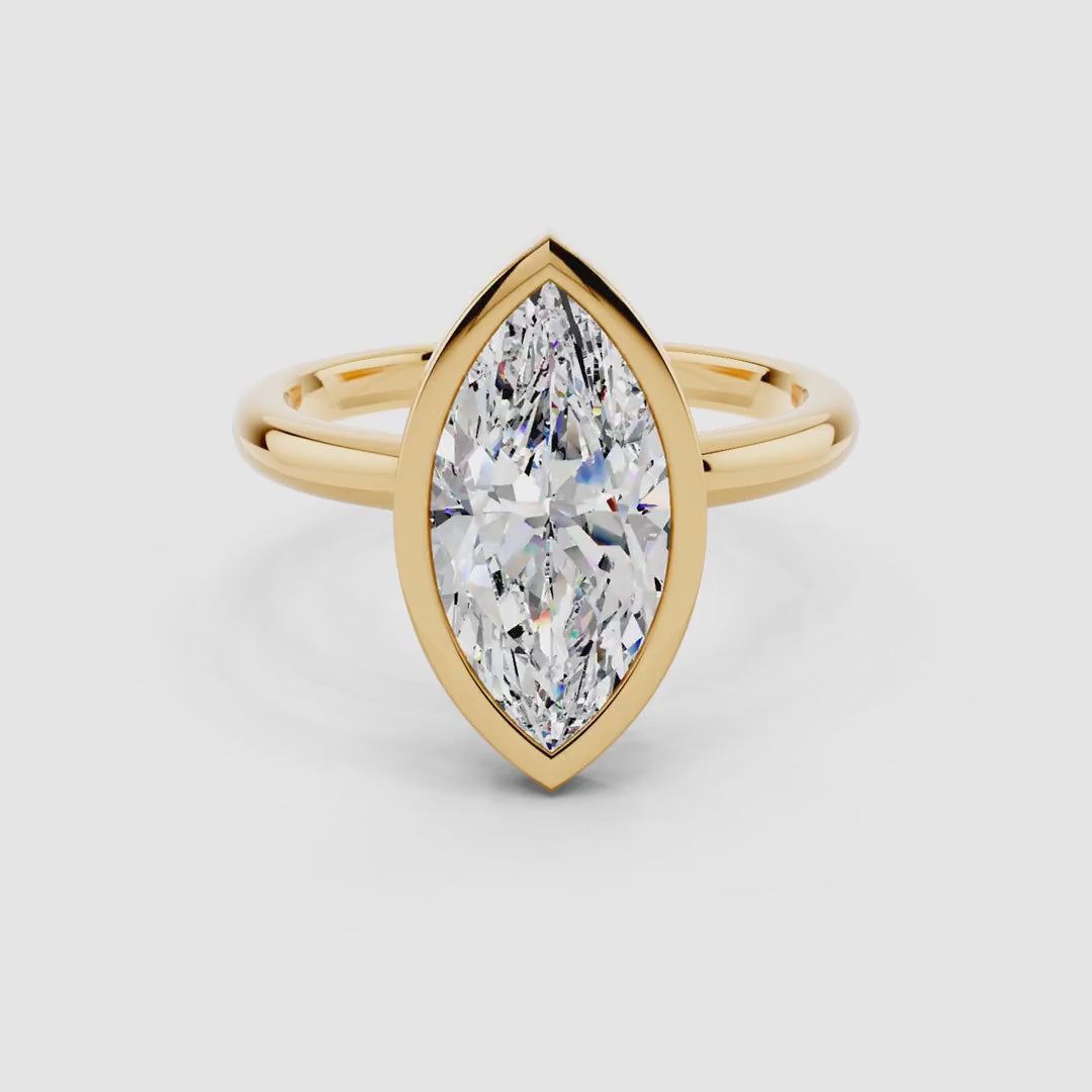 Solea Marquise Frame Ring