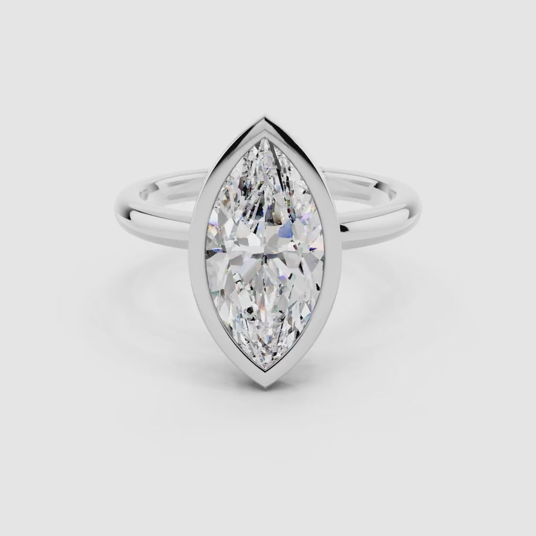 Solea Marquise Frame Ring