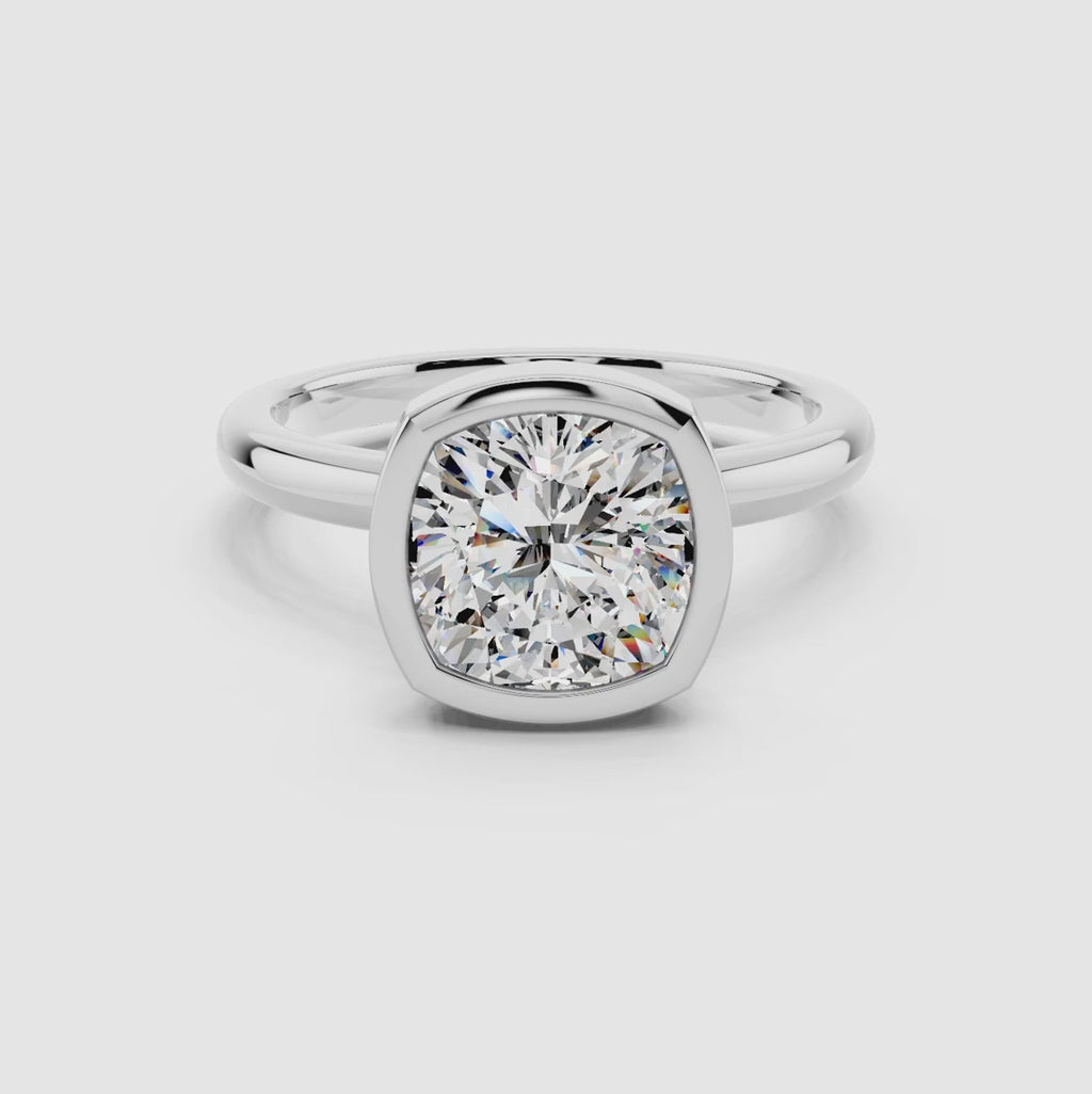 Liora Cushion Frame Ring