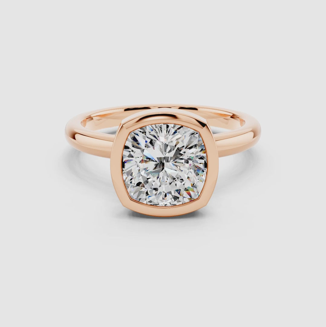 Liora Cushion Frame Ring