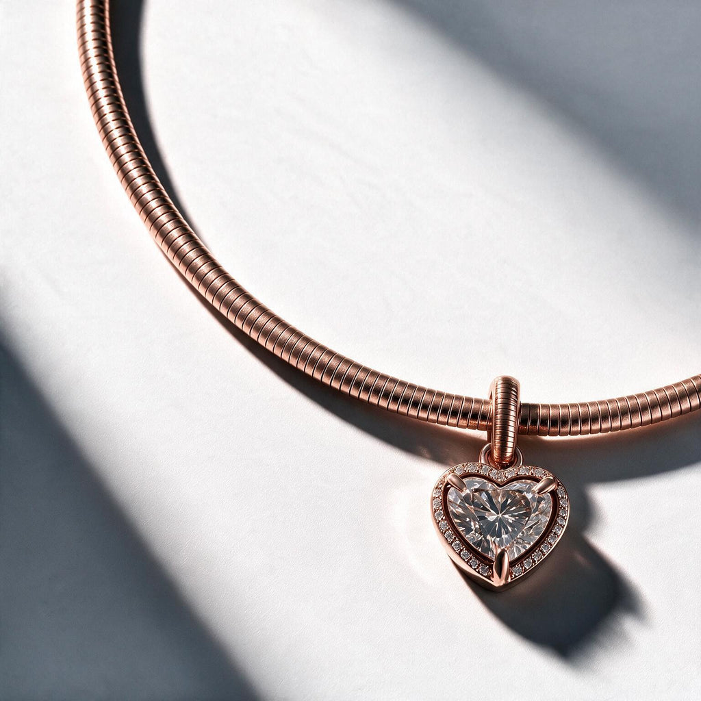 Solara Round Solitaire Necklace